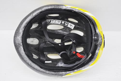 【18P765】KHS COBRA ヘルメット サイズM(52-57cm) イエロー 未使用品